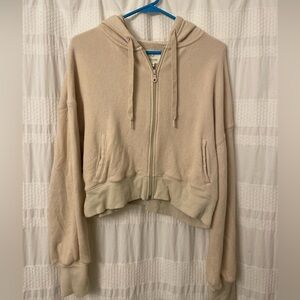 Offline Cream Hoodie Size L